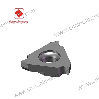CNC Grooving Insert with PVD Coating TGF32L125-050XT HYB208, Suitable For Difficult-to-machine Materials Except High-temperature Alloys.