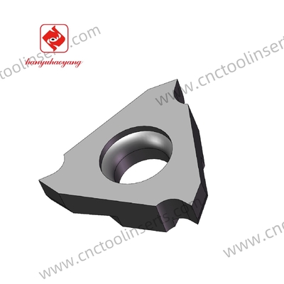 CNC Grooving Insert with PVD Coating TGF32L125-050XT HYB208, Suitable For Difficult-to-machine Materials Except High-temperature Alloys.