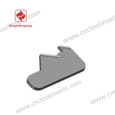 CNC Grooving Insert with PVD Coating HYL24*15.45*10-G HYZ108, Suitable for machining mild steel at low cutting speeds.