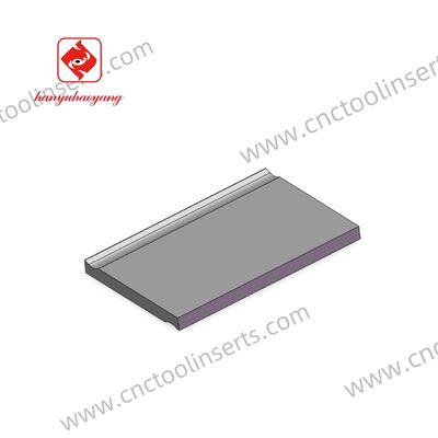PVD Coated CNC Grooving Insert HYL23x13.45-R1.5-G for Mild Steel Machining with Carbide Grooving Tool