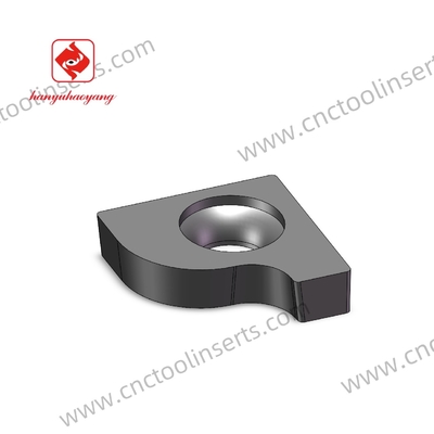 CNC Milling Insert with PVD Coating HYXCCW1704R6.35-R3 HYB208, Suitable For Difficult-to-machine Materials Except High-temperature Alloys.