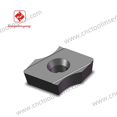 CNC Milling Insert with PVD Coating SPCW1504NR8.6 HYB208, Suitable For Difficult-to-machine Materials Except High-temperature Alloys.