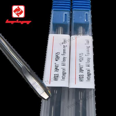 Carbide 4-Flute Shank Type End Mills HYD3.76*41°D6*75,for Multi-scenario Applications From Semi-finishing To Finishing