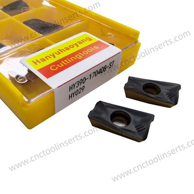 CVD-Coated High-Speed CNC Inserts, HYR390-170408-ST HY029, Suitable for High-Speed and Heavy-Duty Milling Operations