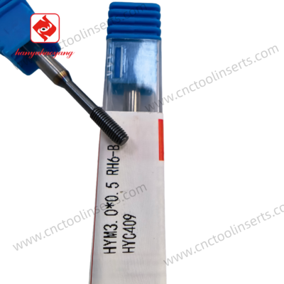 Extrusion Tap, Precision CNC Cutting Tool, HYM3.0×0.5 RH6-B, Suitable for processing materials with certain "softness" and "toughness" that can undergo plastic deformation without fracture.