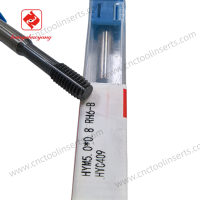 Extrusion tap, precision CNC cutting tool, with PVD coating, model HYM6.0*1 6HX. Applicable materials: aluminum alloy, low - carbon steel, copper alloy, mild steel, etc.