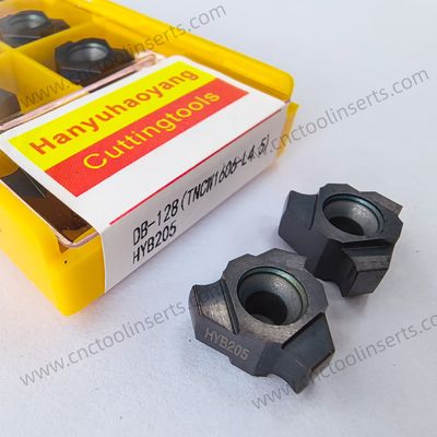 CNC Grooving Insert with PVD Coating DB-128(TNCW1606-L4.5) HYB205, Suitable For Difficult-to-machine Materials Except High-temperature Alloys.
