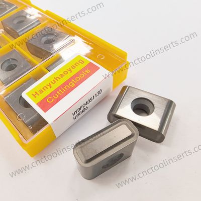 CNC Milling Insert with PVD Coating HYDP24051130 HYKH06, Suitable for machining steel, stainless steel, and other difficult-to-machine materials.