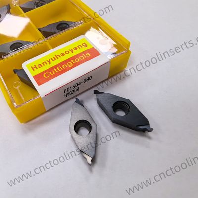 CNC Non-Standard Grooving, PVD Coating HYB208, Model FC1604-080, suitable for difficult-to-machine materials except high-temperature alloys