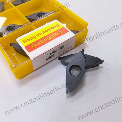 CNC Non-Standard Grooving, PVD Coating HYB208, Model FC1604-080, suitable for difficult-to-machine materials except high-temperature alloys