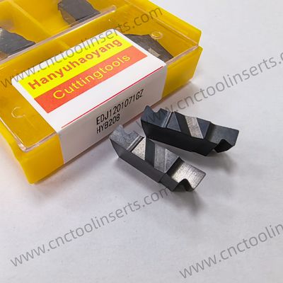 CNC Non-Standard Grooving, PVD Coating HYB208, Model EDJ1201071GZ, suitable for difficult-to-machine materials except high-temperature alloys