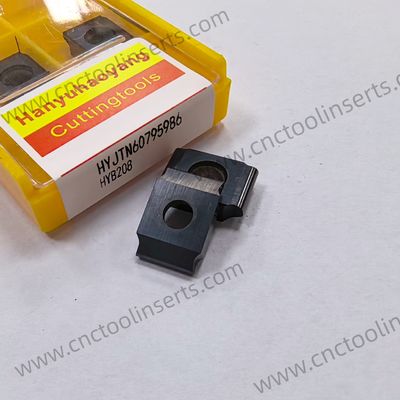 CNC Professional Gear Milling Insert Series WC-Co PVD Coating HYJTN60795986 HYB208, Applicable for All Difficult-to-Machine Materials Except Superalloys