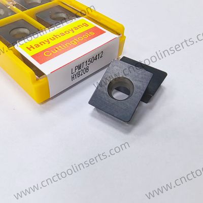 CNC Precision Milling Series PVD Coating HYB208 Model LPMT150412 For Difficult-to-machine Materials Except High-temperature Alloys