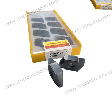PVD Coated HYB208 CNC Cyclone Milling Series Inserts, Model HYWP5047-J, Suitable For Machining All Difficult-To-Cut Materials Except High-Temperature Alloys.