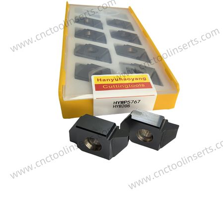 PVD Coated HYB208 CNC Cyclone Milling Series Inserts, Model HYWP5047-J, Suitable For Machining All Difficult-To-Cut Materials Except High-Temperature Alloys.