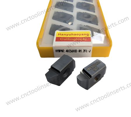 PVD Coated HYB208 CNC Cyclone Milling Series Inserts, Model HYWP5047-J, Suitable For Machining All Difficult-To-Cut Materials Except High-Temperature Alloys.