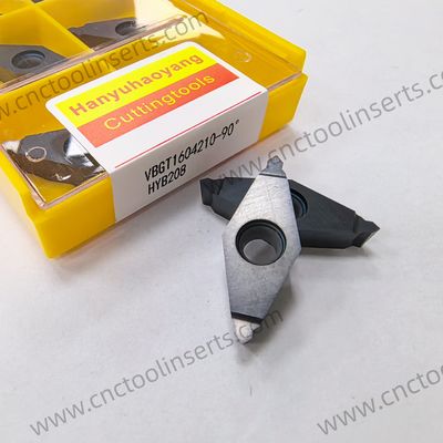 Grooving CNC insert, VBGT1604210-90° ， machine tool insert, made of cemented carbide, factory - direct sale