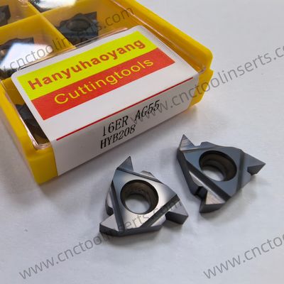CNC Milling Inserts WC-Co PVD Coating (16 ER 16 W) HYB208, Applicable for all difficult-to-machine materials except superalloys