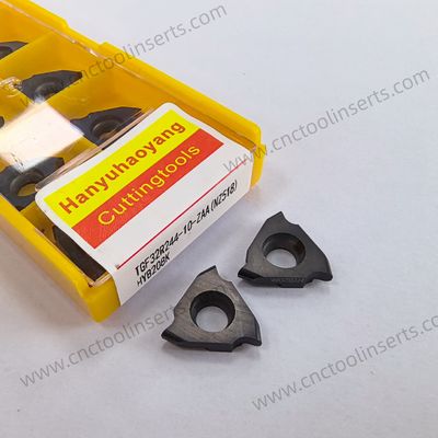 CNC Grooving Insert with PVD Coating TGF32R150T-63° HYB208 Suitable For Difficult-to-machine Materials Except High-temperature Alloys.