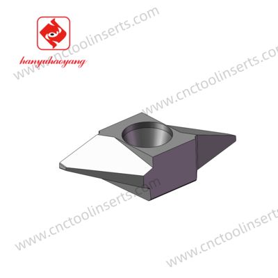 CNC Professional Gear Milling Insert Series WC-Co PVD Coating 2570723 HYB208, Applicable for All Difficult-to-Machine Materials Except Superalloys