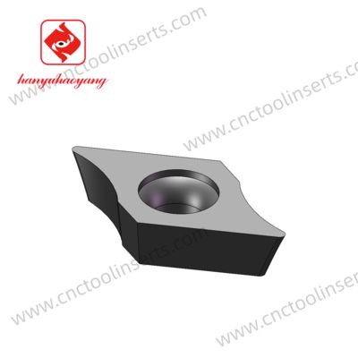 CNC Professional Gear Milling Insert Series WC-Co PVD Coating HYDC20170319L（R） HYB208, Applicable for All Difficult-to-Machine Materials Except Superalloys