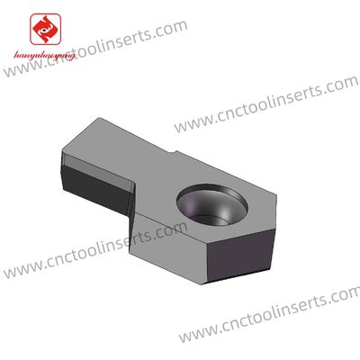 HYXN1603B5.42 Custom Made CNC Groove Milling Insert Grooving Insert Model Providing Coating Options Based Workpiece Material