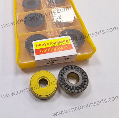 CNC Turning and Milling Insert Model RCMT2006MO-PM with Composite CVD Coating HY029 for Semi-Finishing and High-Speed Turning