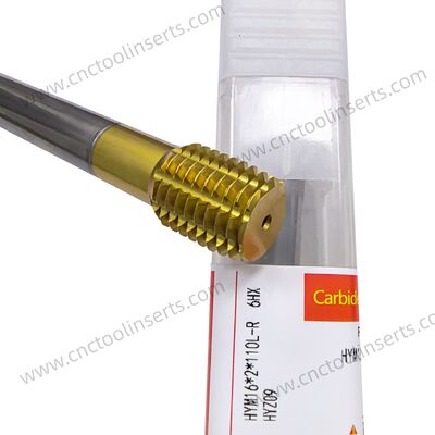 Extrusion Tap Precision CNC Cutting Tool With PVD Coating Model HYM14N*1.5*110L6HX,HYC409 Applicable Materials Aluminum Alloy , Low - Carbon Steel , Copper Alloy , Mild Steel