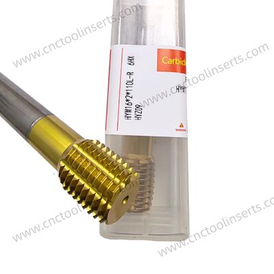 Extrusion Tap Precision CNC Cutting Tool With PVD Coating Model HYM14N*1.5*110L6HX,HYC409 Applicable Materials Aluminum Alloy , Low - Carbon Steel , Copper Alloy , Mild Steel