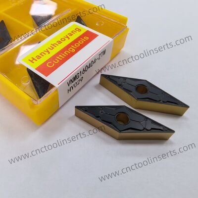 CNC Turning and Milling Insert Model VBMT160404-MM with Composite CVD Coating HY029 for Semi-Finishing and High-Speed Turning