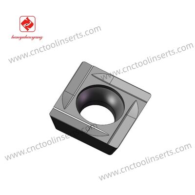 CNC Boring Inserts Cermet, Model SDGT090304-TC, with PVD Coating, Suitable for Machining All Difficult-to-Cut Materials Except High-Temperature Alloys