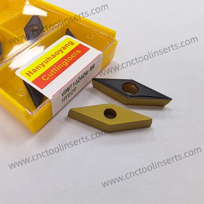 CNC Turning and Milling Insert Model VBMT160404-MM with Composite CVD Coating HY029 for Semi-Finishing and High-Speed Turning