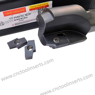 CNC Milling Insert, Model HYLN251206-A1R2, with PVD Coating HYB208, Suitable for Machining All Difficult-to-Cut Materials Except High-Temperature Alloys