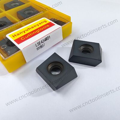 CNC Heavy-duty Peeling Turning Insert, Model LSE434R01, With PVD Coating HYB207, Suitable For Machining All Difficult-to-machine Materials Except High-temperature Alloys