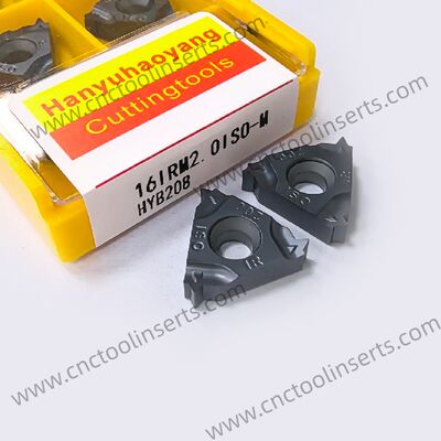 Standard CNC Threading Insert Model 16ER AG55 with PVD Coating HYB208 Suitable for Machining Difficult-to-Machine Materials Except