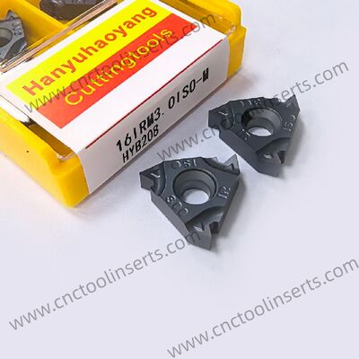 Standard CNC Threading Insert Model 16ER AG55 with PVD Coating HYB208 Suitable for Machining Difficult-to-Machine Materials Except