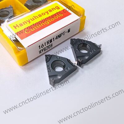 Standard CNC Threading Insert Model 16ERM AG55 with PVD Coating HYB208 Suitable for Machining Difficult-to-Machine Materials Except