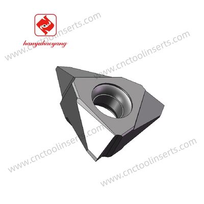 Cyclone Milling Series 22VER3.14-M0.8 --PVD coated inserts for precision threads, worms, screws, and ball screws in difficult-to-machine materials