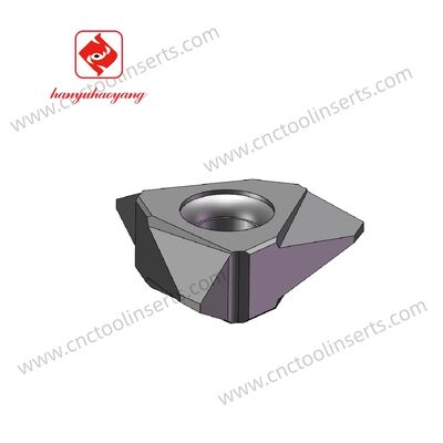 Cyclone Milling Series 22VER3.14-M0.8 --PVD coated inserts for precision threads, worms, screws, and ball screws in difficult-to-machine materials