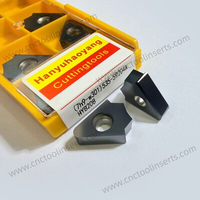 Special Gear Shaping Series (7h9-w301)535-59204A – PVD HYB208 Coated Inserts for Difficult Materials (Excl. High-Temp Alloys)