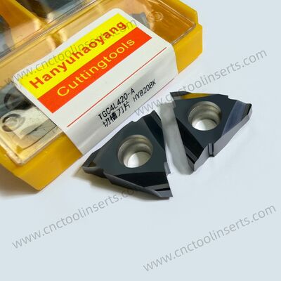 CNC Non-Standard Grooving Insert TGC4L420-A – HYB208 Coated, for Difficult Materials (Excl. High-Temp Alloys)
