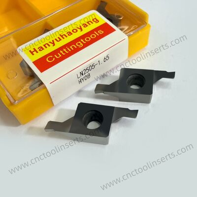 CNC Non-Standard Grooving Insert LN2505-1.65 – Uncoated, for Aluminum
