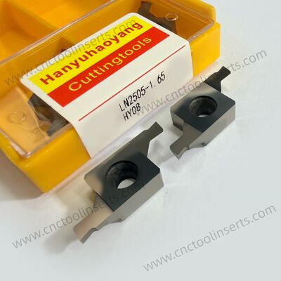 CNC Non-Standard Grooving Insert LN2505-1.65 – Uncoated, for Aluminum