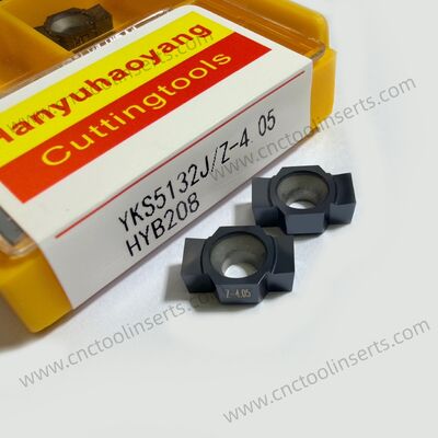 CNC Gear Shaping Insert YKS5132J Z-4.05 – PVD HYB208 Coated, for Difficult Materials (Excl. High-Temp Alloys)
