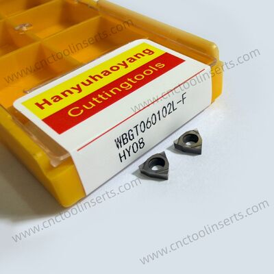 WBGT060102L-F Cemented Carbide Insert for Standard Boring in Medical and Other Industries