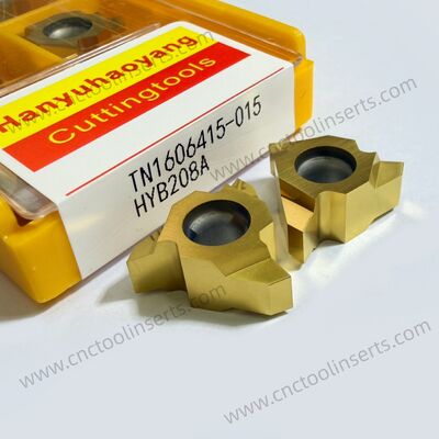 CNC Grooving Insert TN1606415-015 – PVD HYB208A Coated, for Difficult Materials (Excl. High-Temp Alloys).
