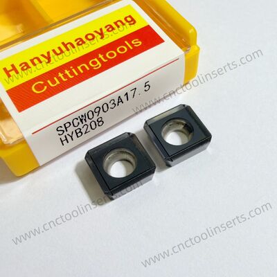 CNC Milling Insert, Model SPCW0903A17.5, Applicable for Machining Cast Steel and Cold-rolled Steel