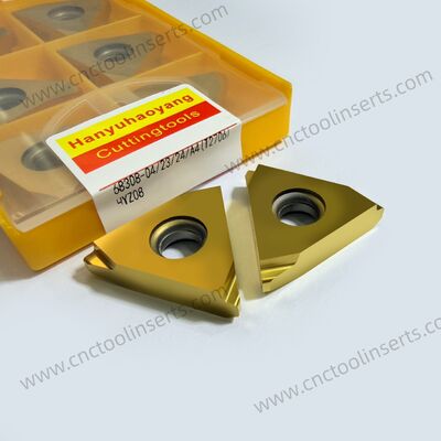 PVD Coated HYZ08 Grooving Insert for Low-speed Machining of Mild Steel - Model 62077-09/29/22/A3 (T2706) CNC Cutting Tool
