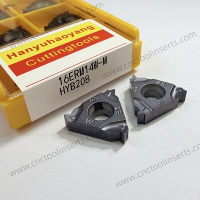 Standard CNC Threading Insert Model 16ERM AG55 with PVD Coating HYB208 Suitable for Machining Difficult-to-Machine Materials Except