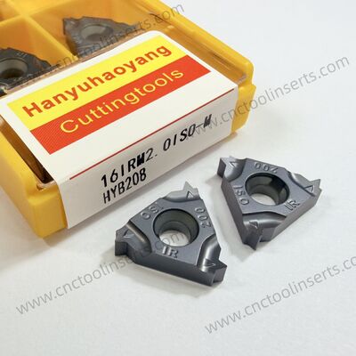 Standard CNC Threading Insert Model 16ERM AG55 with PVD Coating HYB208 Suitable for Machining Difficult-to-Machine Materials Except